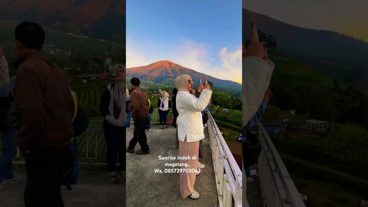 Silancur higland adalan spot sunrise terbaik di magelang lereng gunung sumbing, #silancurhighland