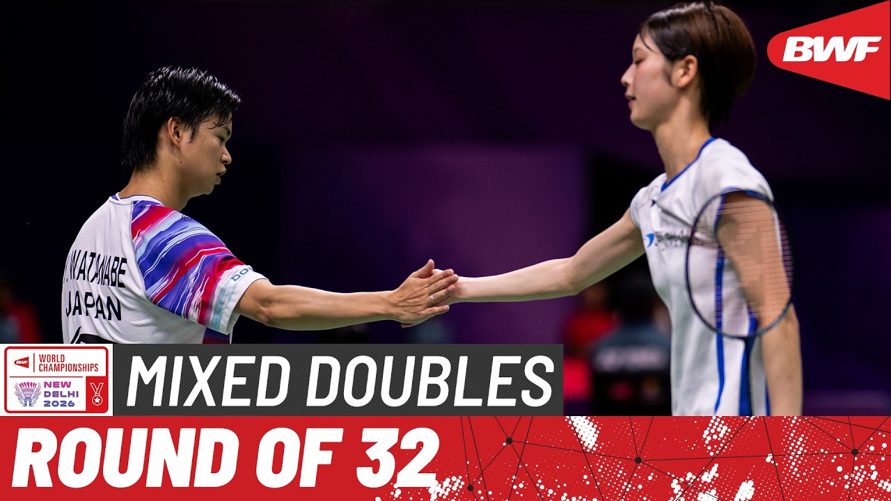 BWF World Championships 2026 | Watanabe/Taguchi (JPN) [16] vs Chan/Ng (HKG) | R32