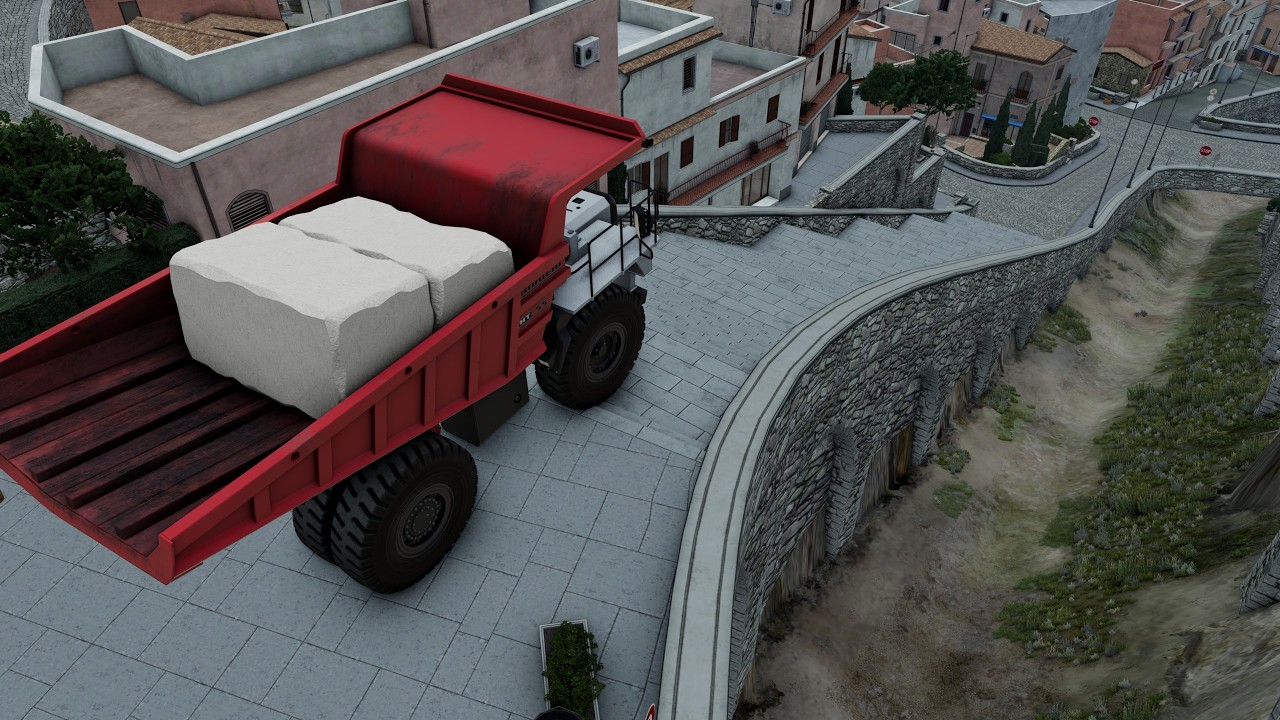 Cars vs Giant Stairs #1 - BeamNG.drive