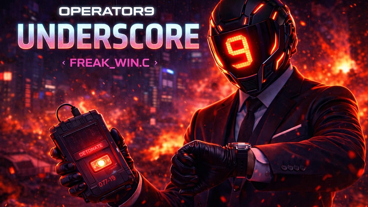 Cyberpunk Synthwave Gaming Music | Underscore - Operator9 (Freak_Win.C)