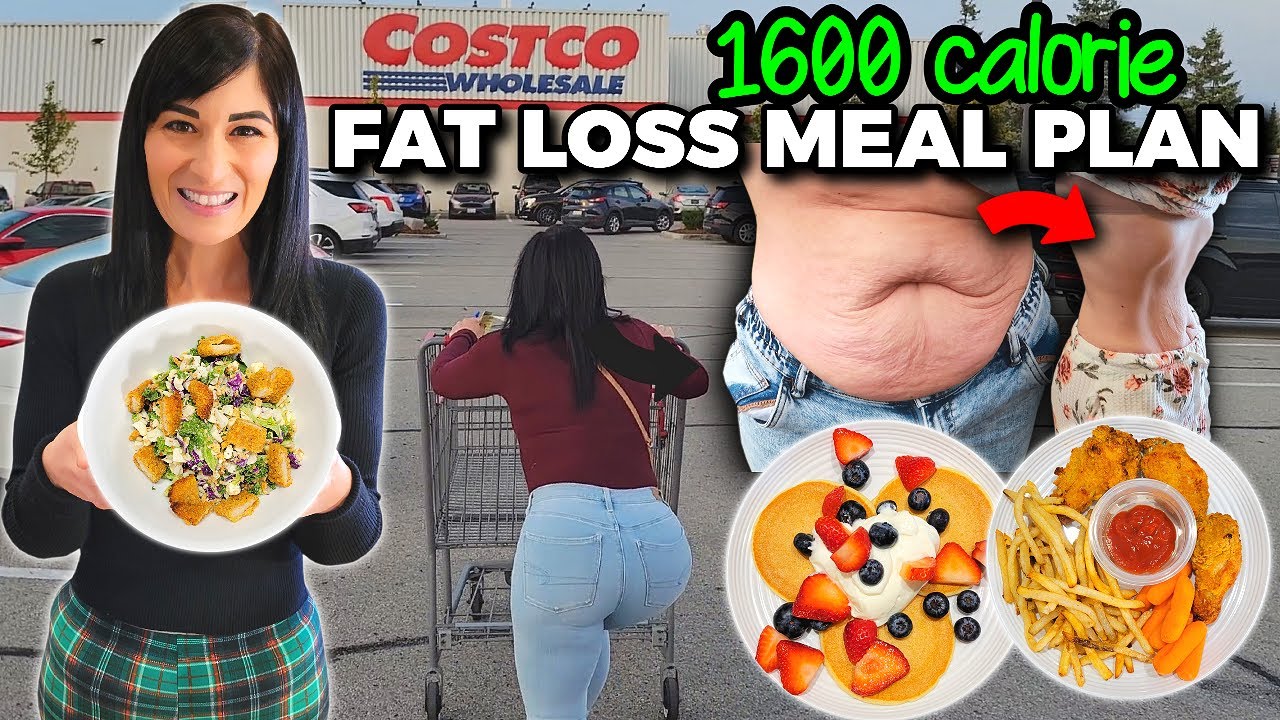 My NEW 1600 Calorie COSTCO FAT LOSS Meal Plan (-13lbs in 7 weeks)