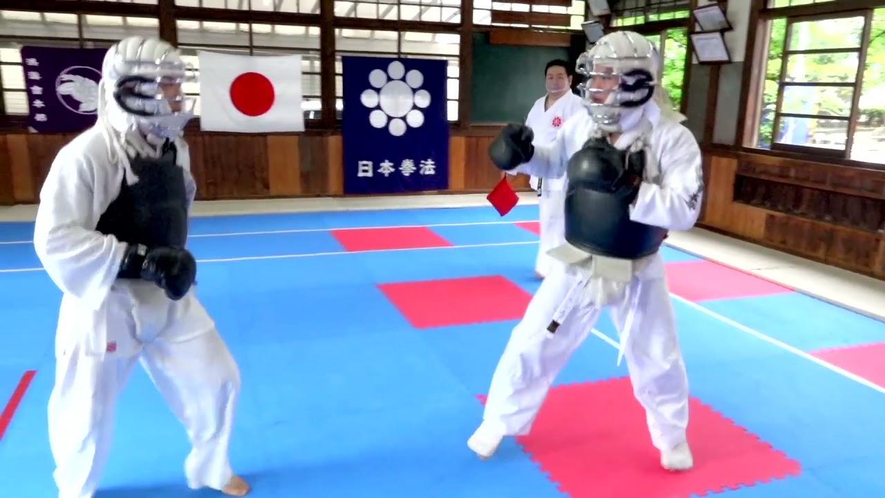 【スパーリングのみ】那須川天心VS中村優作　日本拳法
