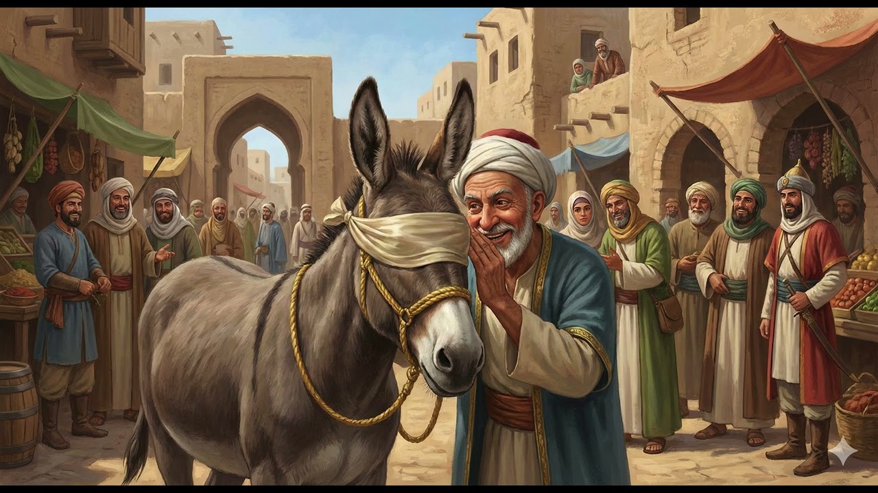 قصه جحا والوالي الغريب الاطباع