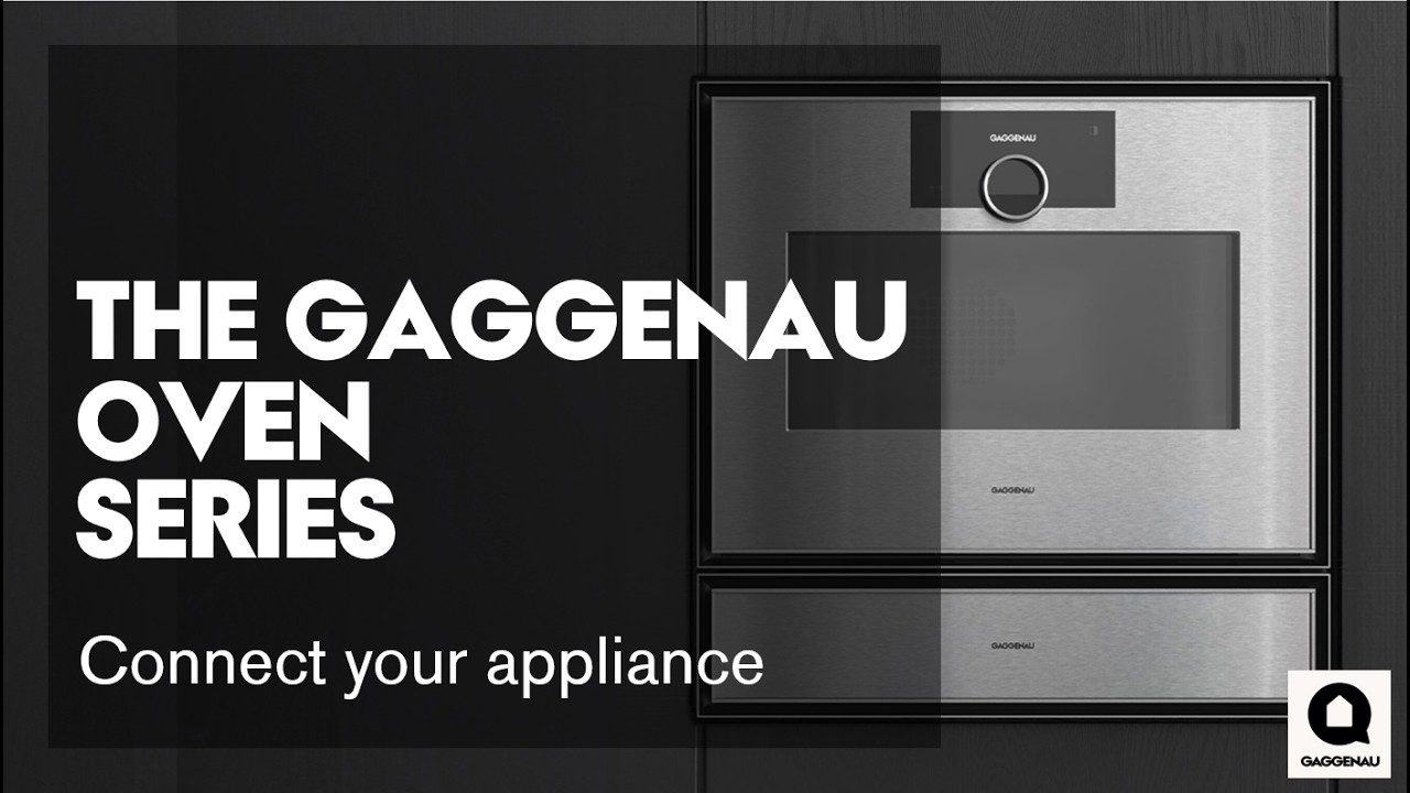 Connecting your Expressive and Minimalistic series oven