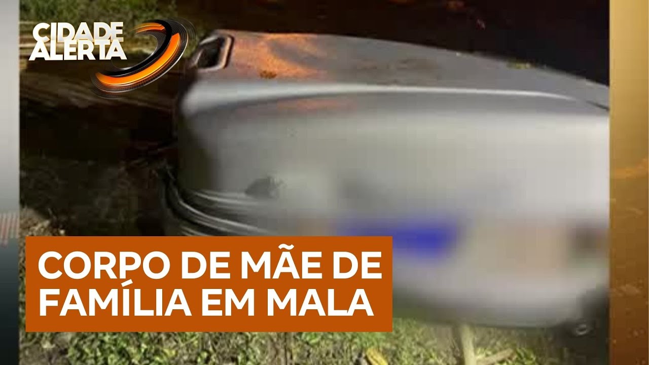 Crianças encontram mala com corpo de mulher em Praia Grande, no litoral paulista