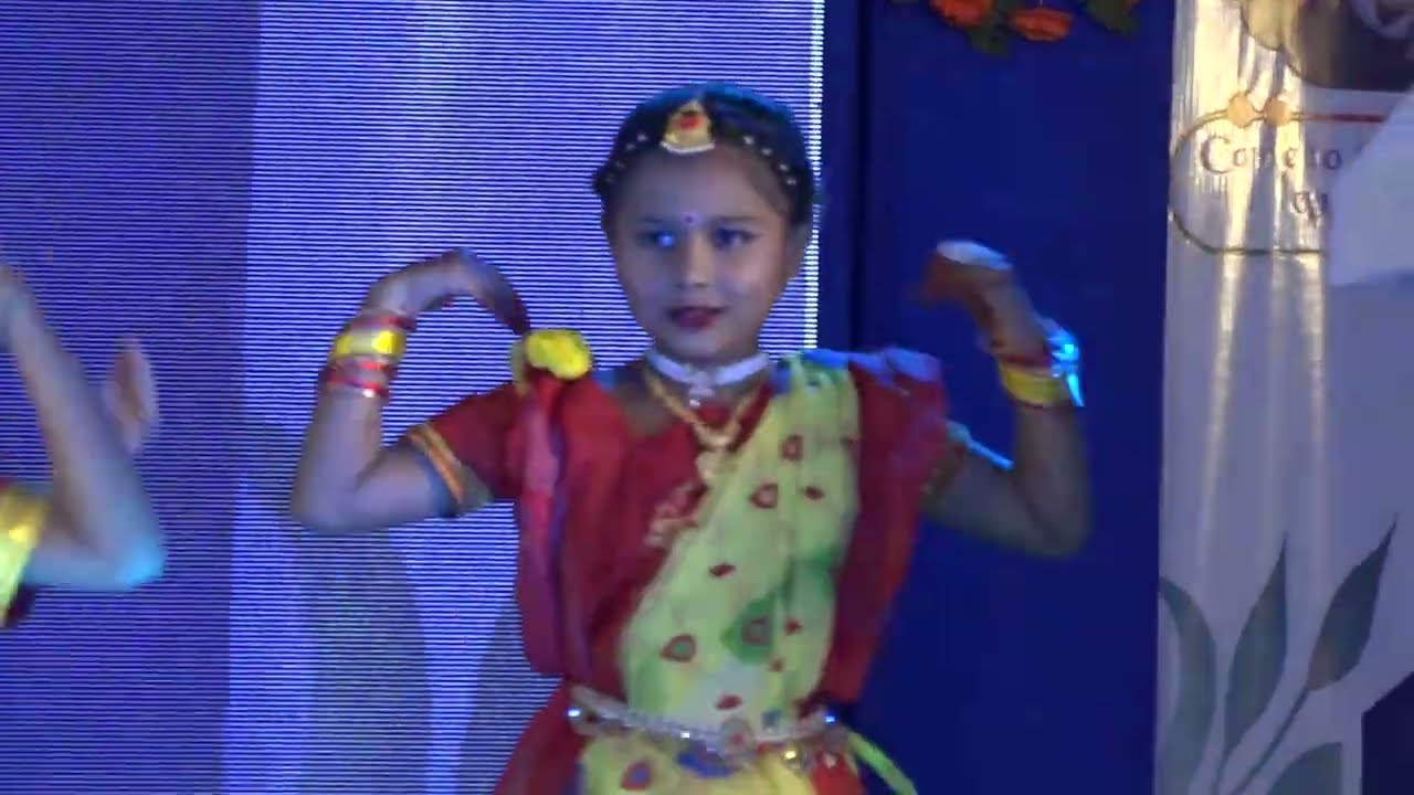Gyan Vikash Academy Annual Festival 2025: Holud Ganda Ful (Dance) (Class -I,II)