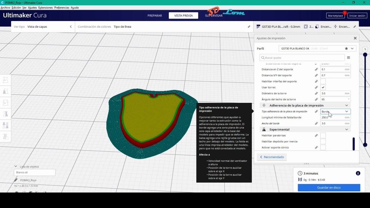Imprimir 3D en Varios Colores