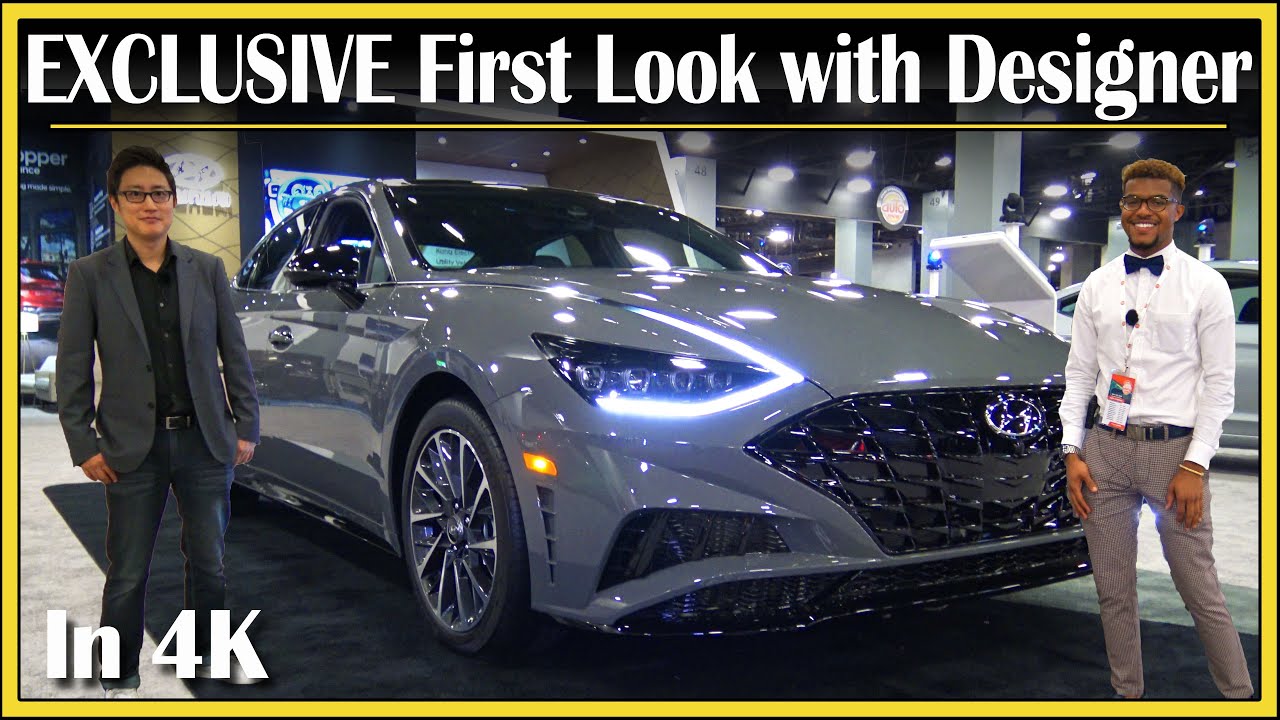 ALL-NEW Hyundai Sonata (EXCLUSIVE) First Look Walkaround with Designer | Quick New Car Review | 4K