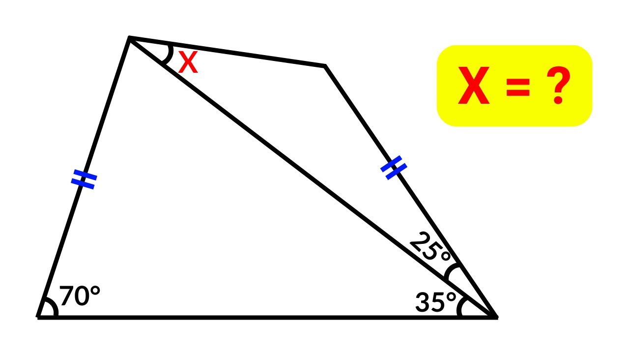Many Can't Solve This Geometry Problem | Math Olympiad