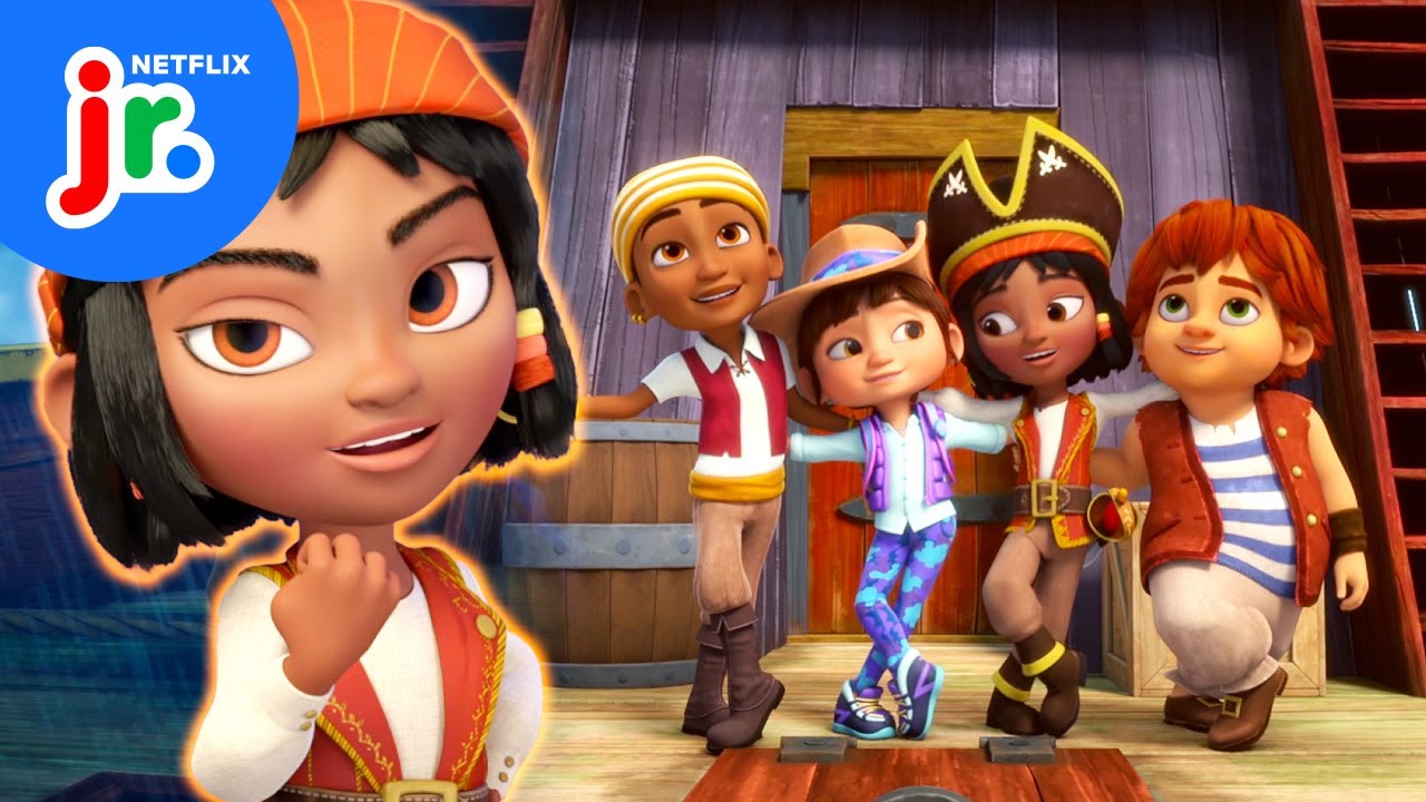 Ridley's Pirate Adventure! 🏴&zwj;☠️ Ridley Jones | Netflix Jr