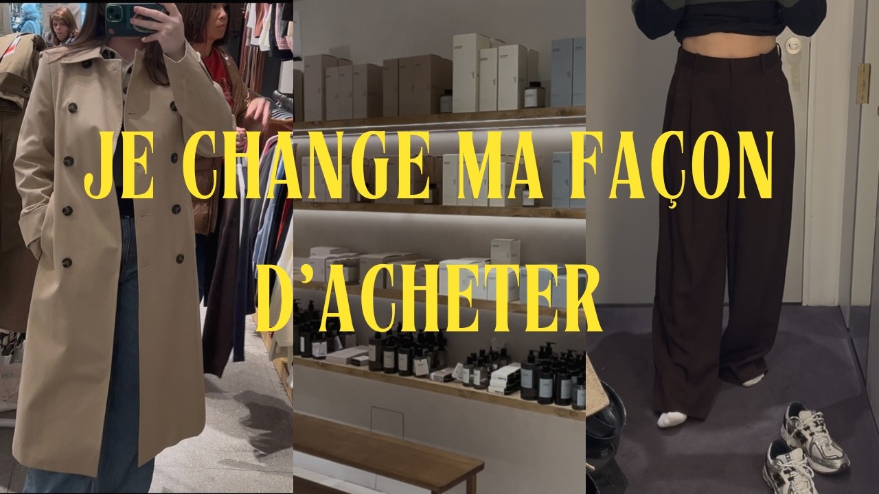 Vlog shopping : essayages, haul & avis honnêtes