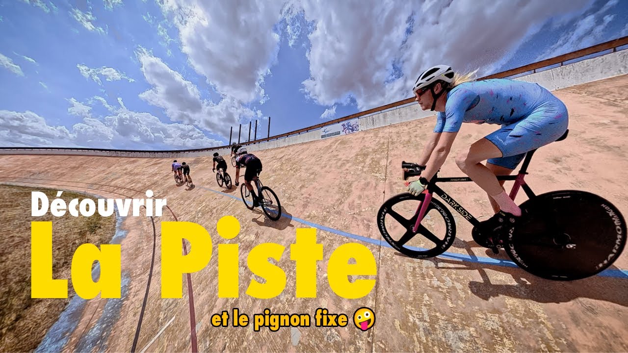 Découvrir la piste et le fixie sur le (vieux) Vélodrome Raymond Bardot de Saint Denis de l'Hôtel !