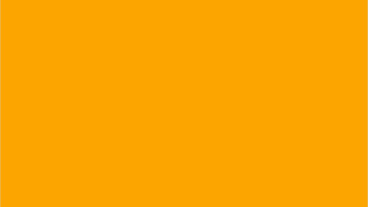 🍊 Pure Orange Screen | 100 Hours Orange Background & Screensaver in Full HD