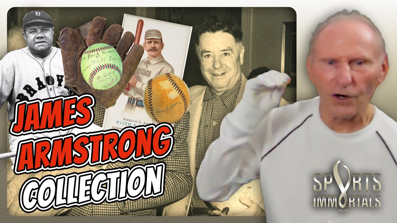 RARE Vintage Baseball Memorabilia - The James Armstrong BASEBALL Collection | Sports Immortals