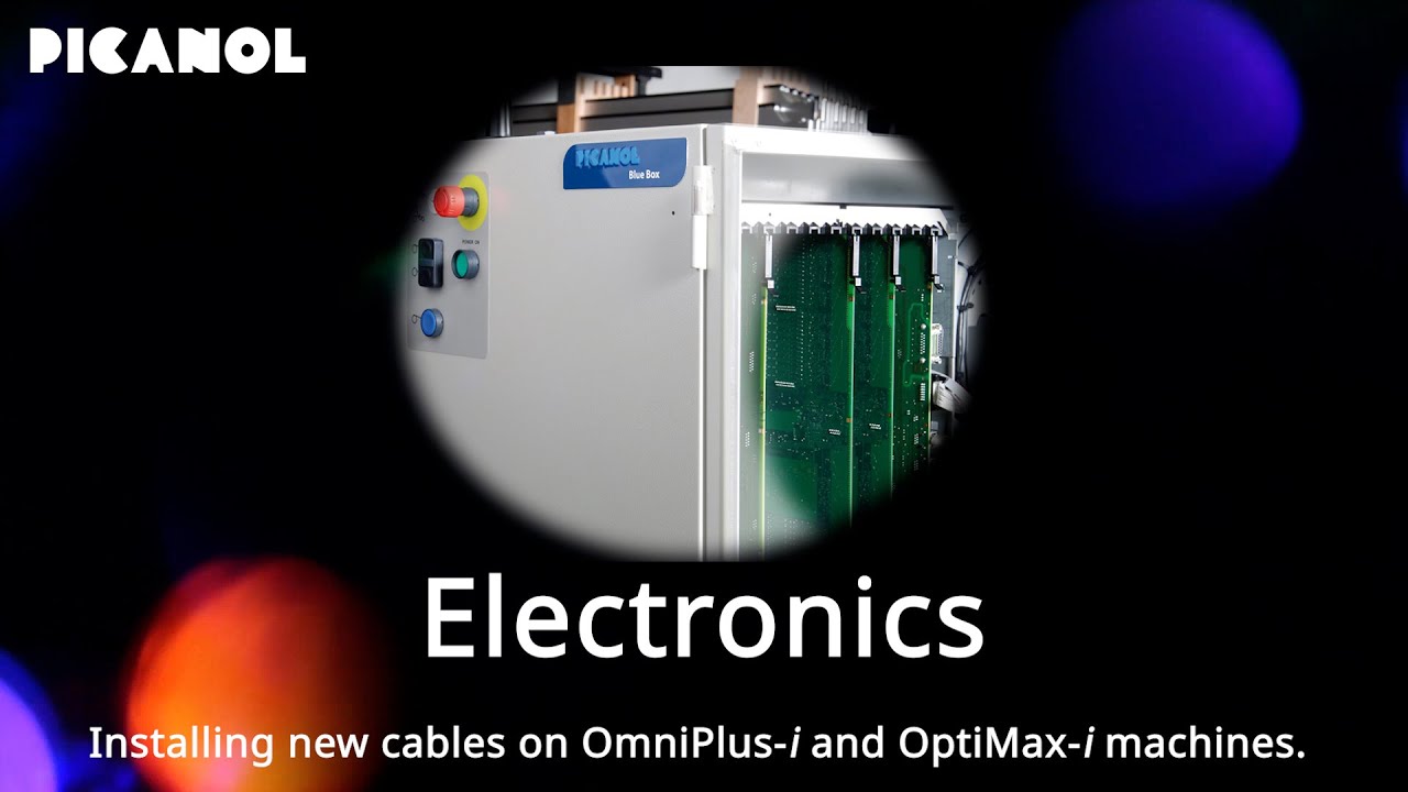 Installing new cables on OmniPlus-i and OptiMax-i machines.