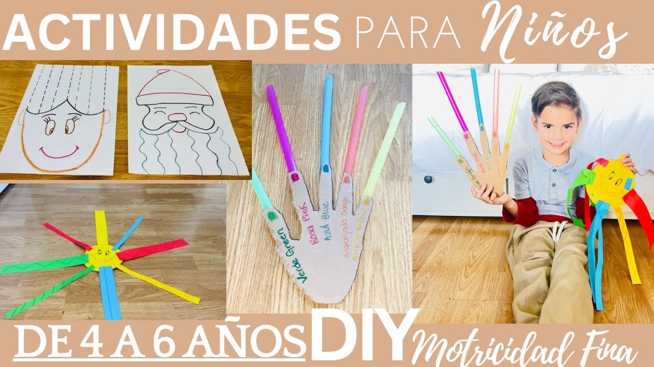 ACTIVIDADES PARA NIÑOS DE 4 A 6 AÑOS || COMO ENSEÑAR A RECORTAR || CATHY TIPS