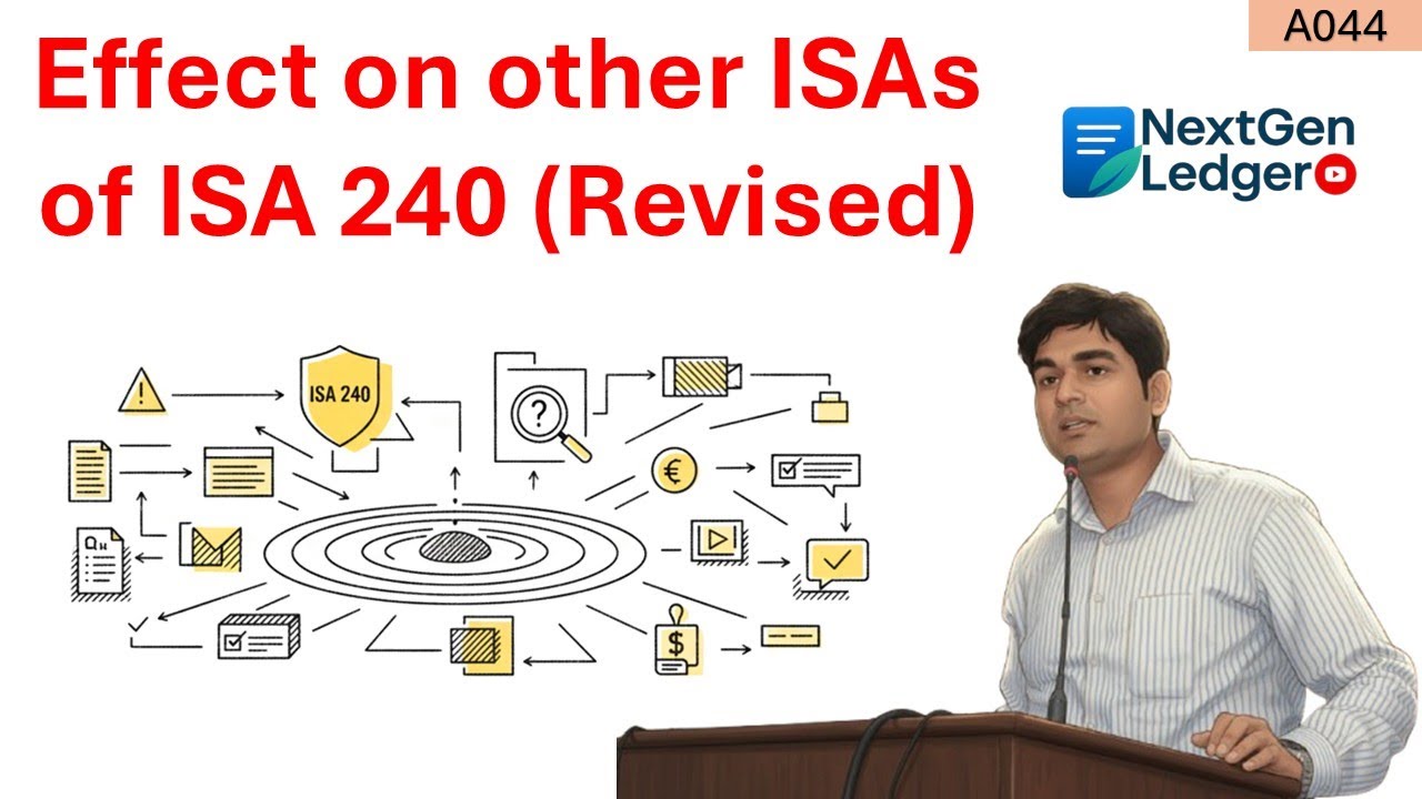 Conforming and Consequential Amendments to Other ISAs Arising from ISA 240 (Revised)