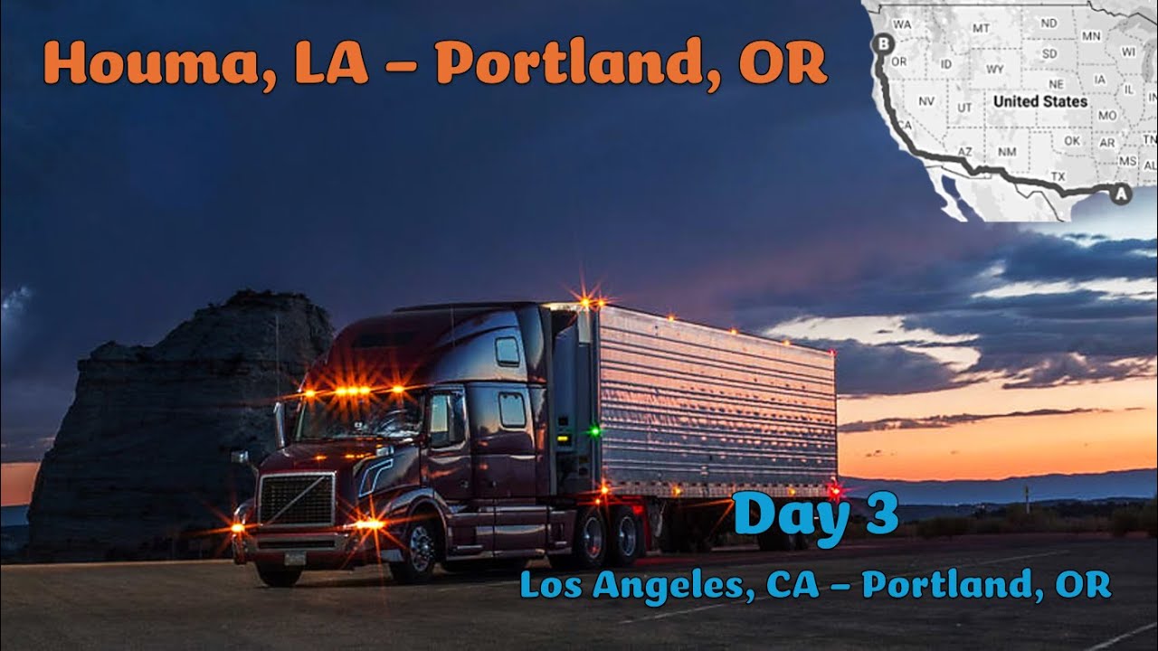 ATS - CATERPILLAR INC | Houma, LA - Portland, OR | Day 3 | Los Angeles, CA - Portland, OR