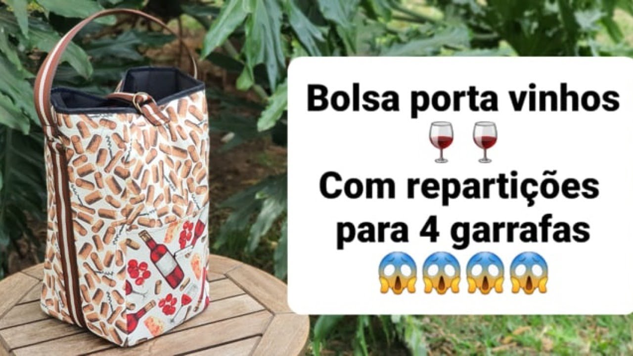 Bolsa Porta Vinhos