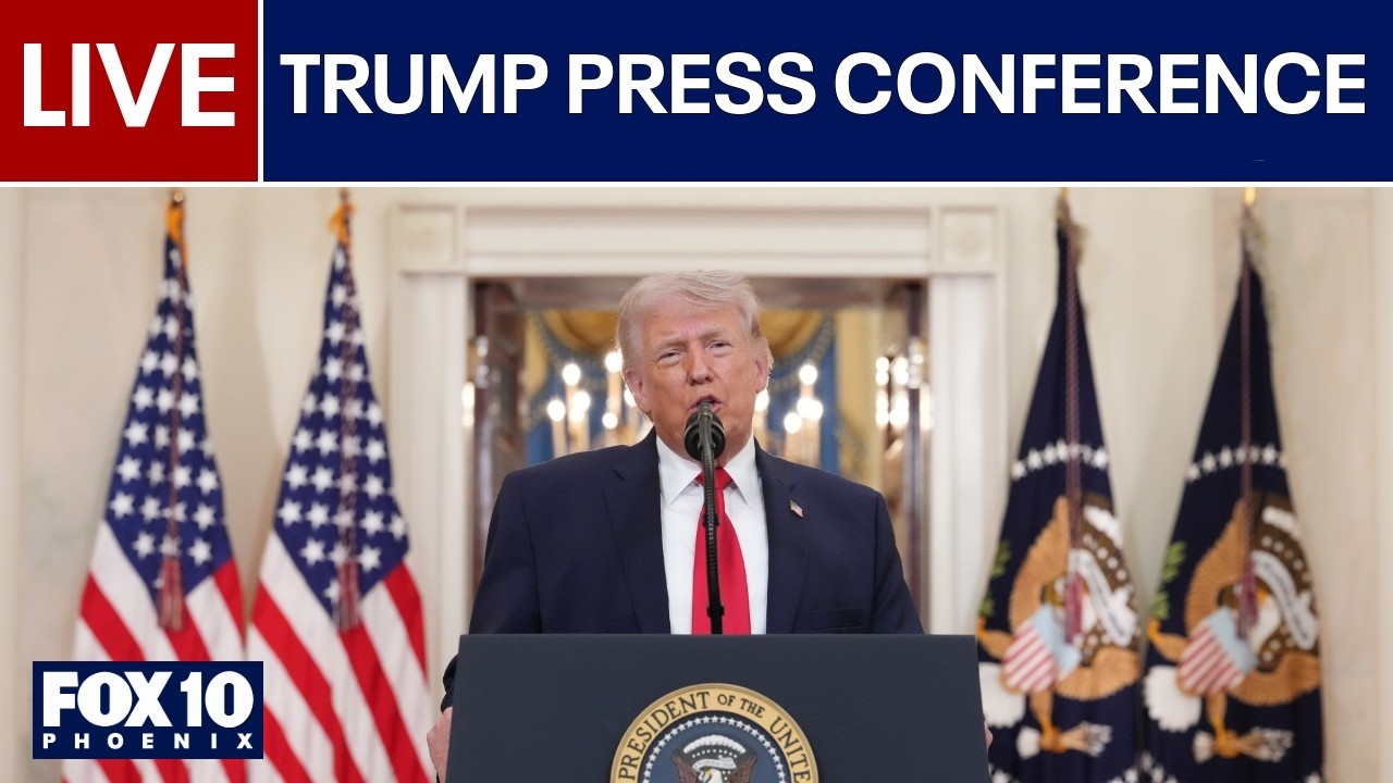 🔴LIVE: President Trump provides update on Iran War & U.S. Military operations | FOX 10 Phoenix