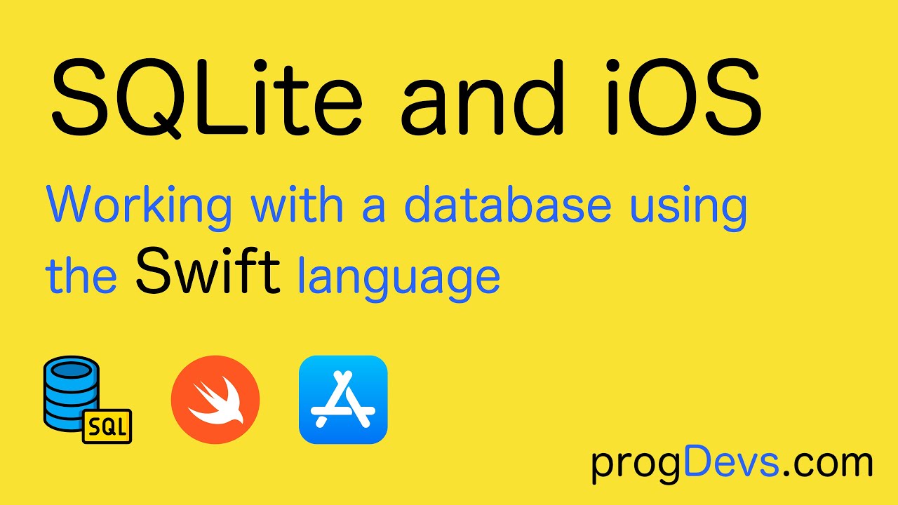 Databases on iOS: Making queries to SQLite in Swift (SELECT, INSERT, UPDATE and DELETE) - Tutorial