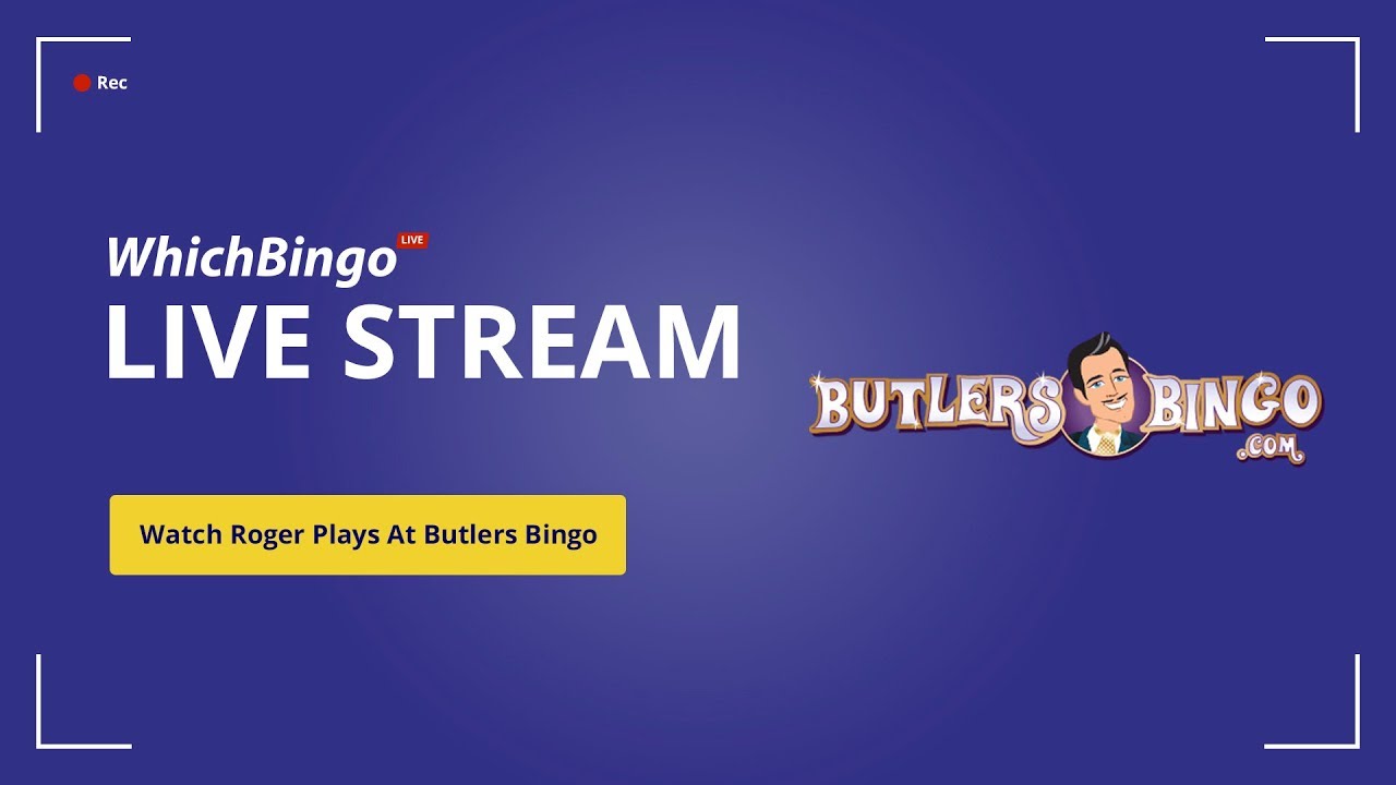 WhichBingo Live playing Butlers Bingo
