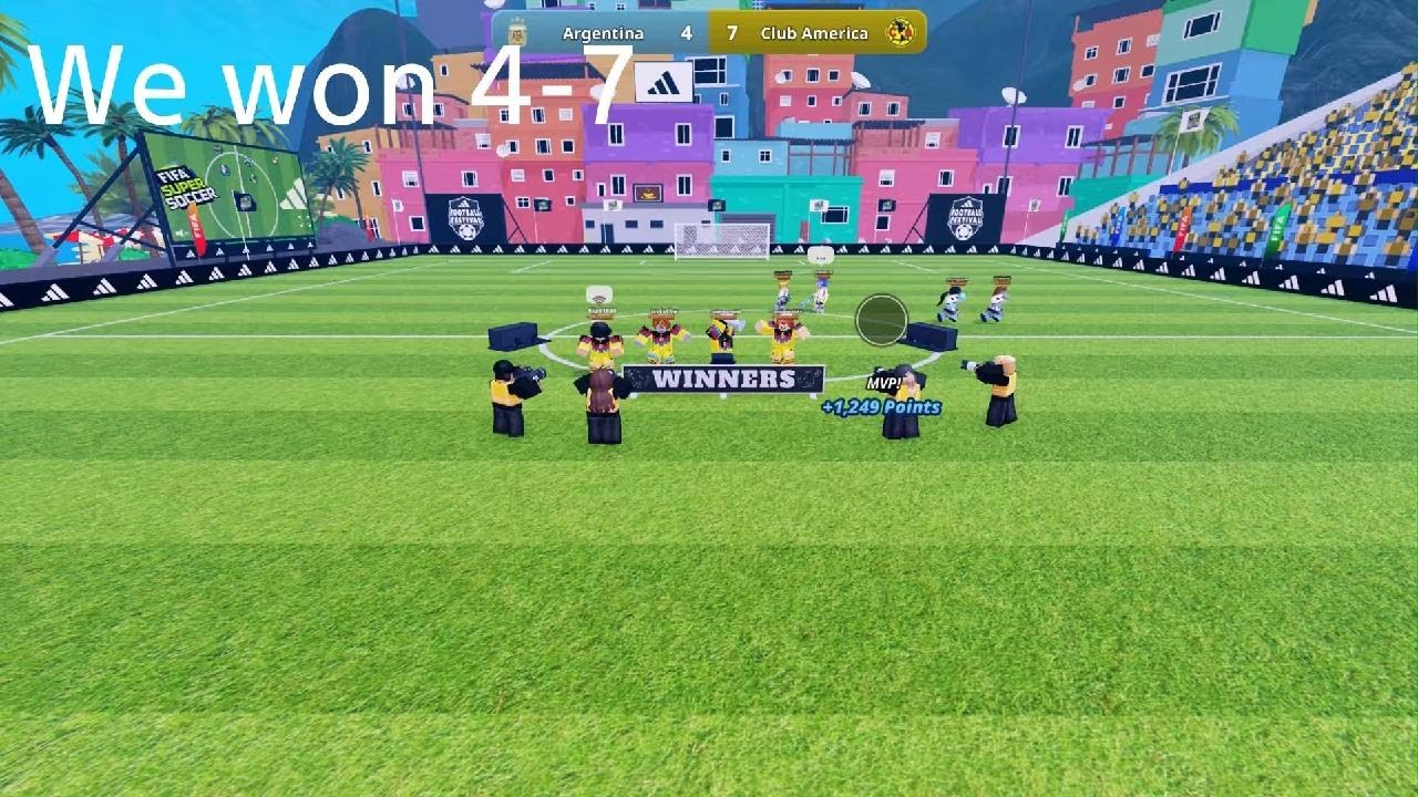 We won against Argentina