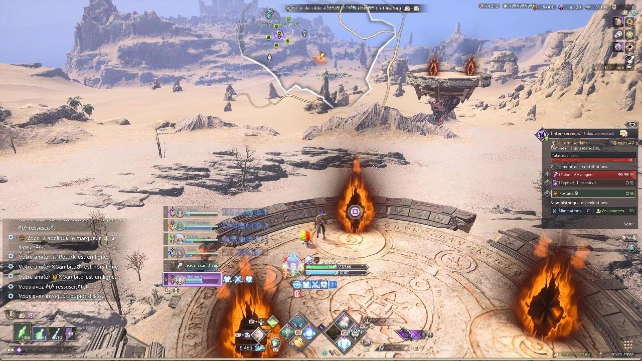 Throne And Liberty inter serveur