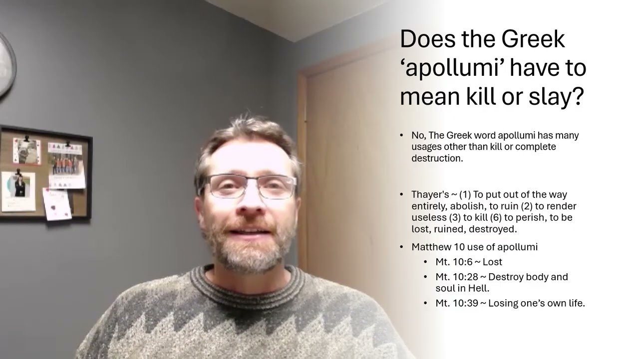 AnnihilationismMatthew10:28