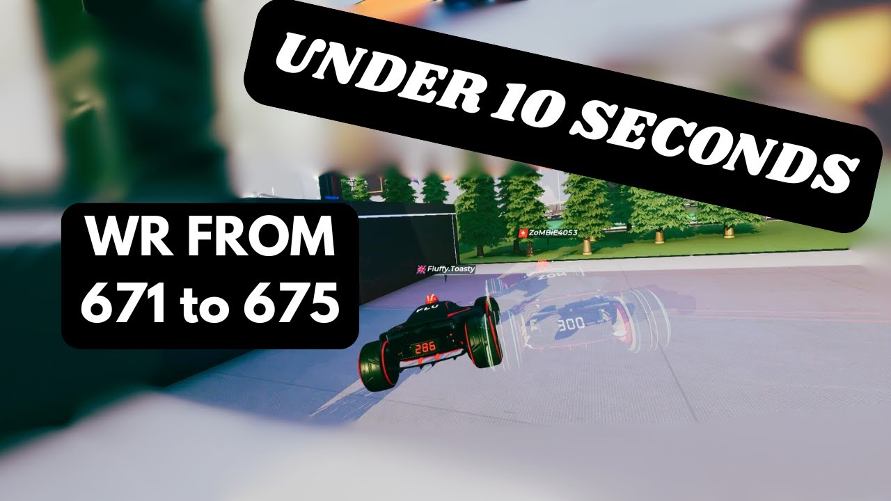Trackmania Under 10-sec Everios V7  |  WR from 671 to 675