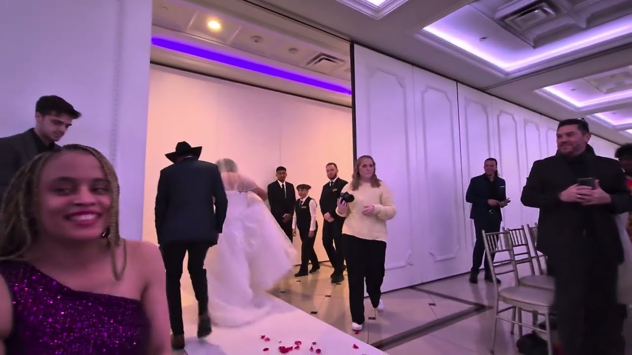 Alex and Hannah's wedding