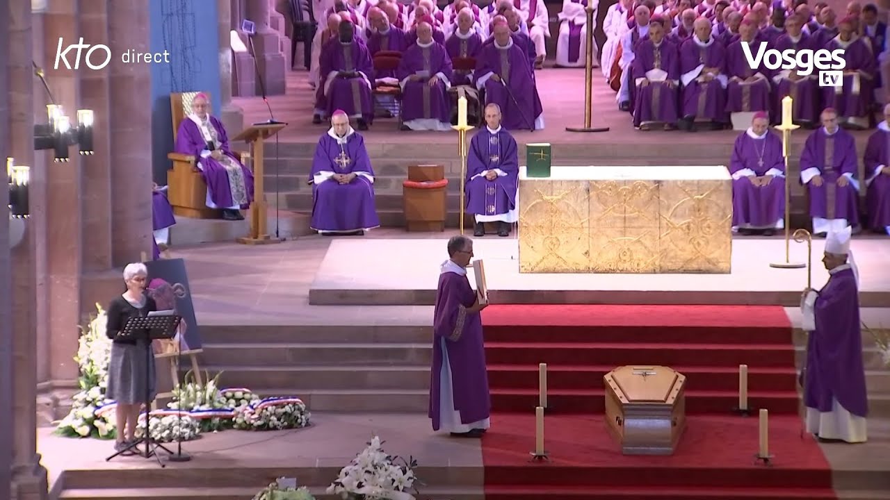 Messe d'obsèques de Mgr Didier Berthet, évêque de Saint-Dié
