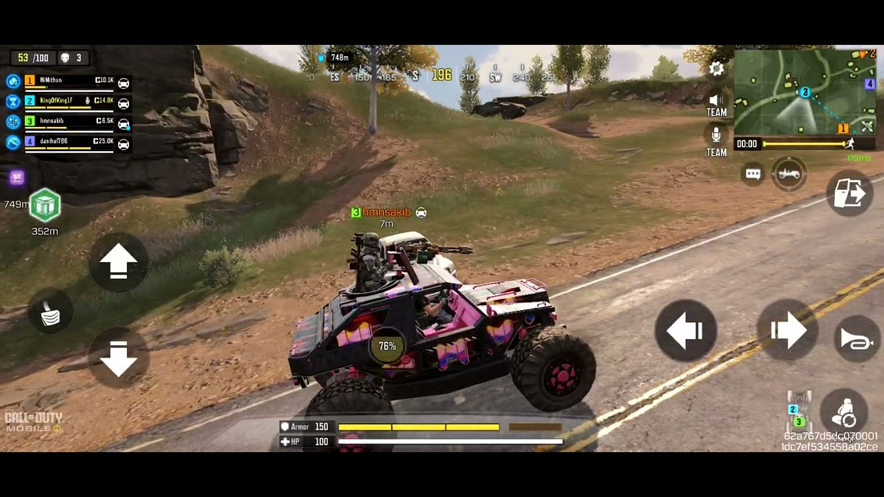 My teammate Scared to see the enemy in last zone🤣