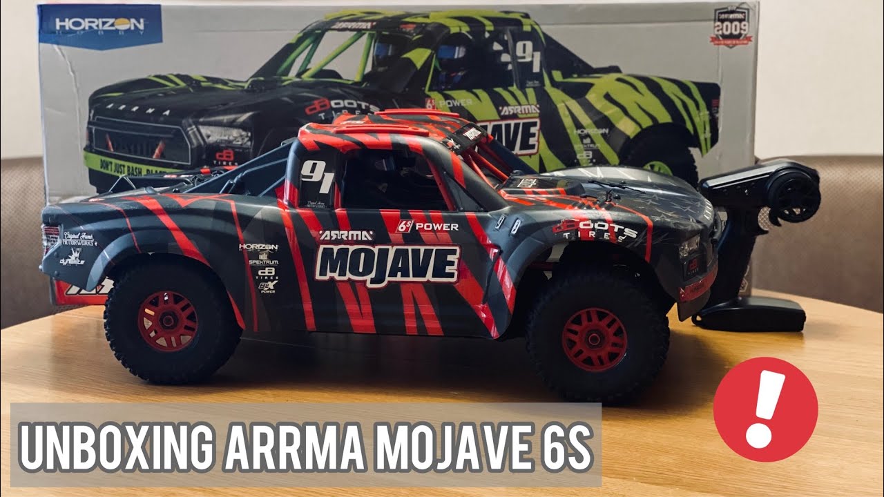 ARRMA Mojave 6S V2 unboxing - масштаб имеет значение!? | лучший шорт - корс трак