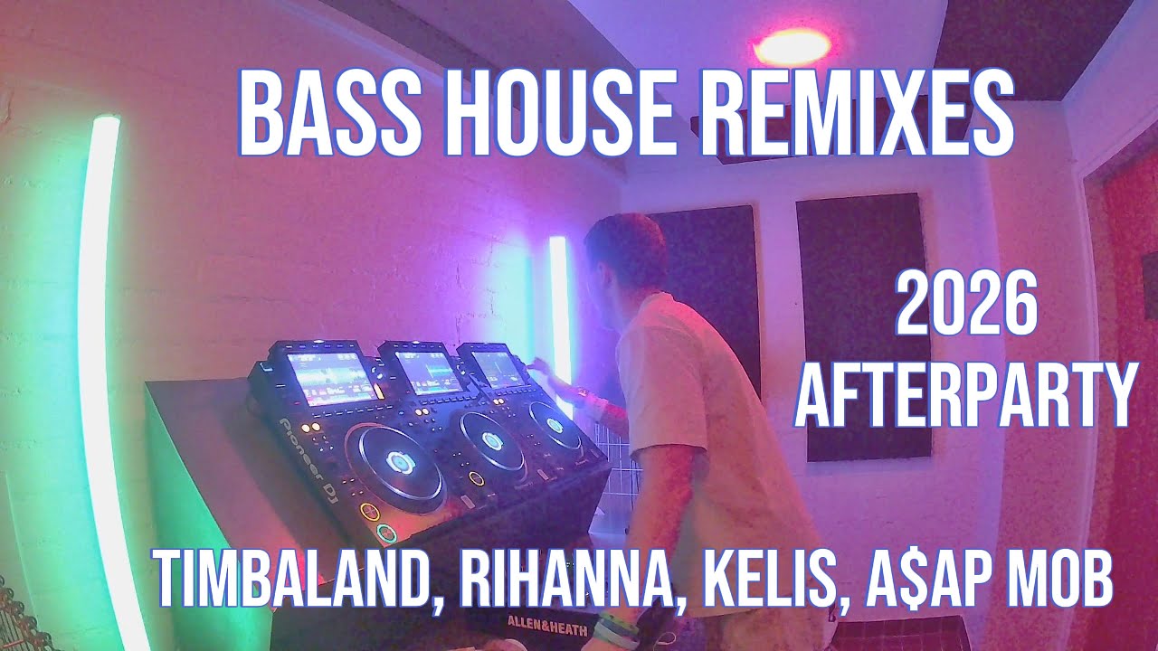 Bass House Remixes ♫ Rihanna, Timbaland, Kelis, A$AP Mob, Jauz ♫ 2026 Afterparty Mix 003 ♫ G#minor