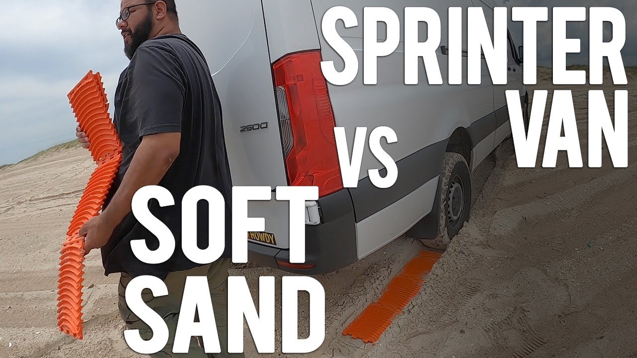 4x4 Sprinter Van vs Soft Beach Sand