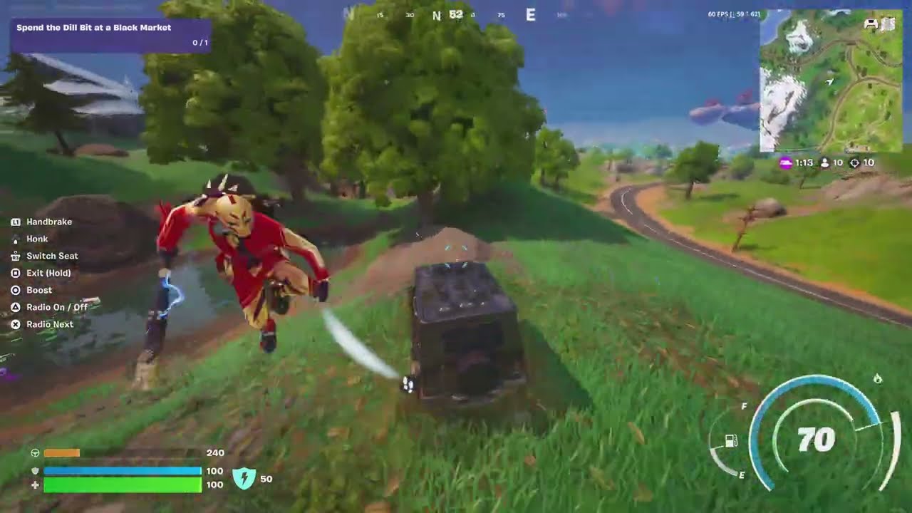 FORTNITE - ASSISTED HOMICIDE SUICIDE WITH THE KNEECAPPER BAT xD