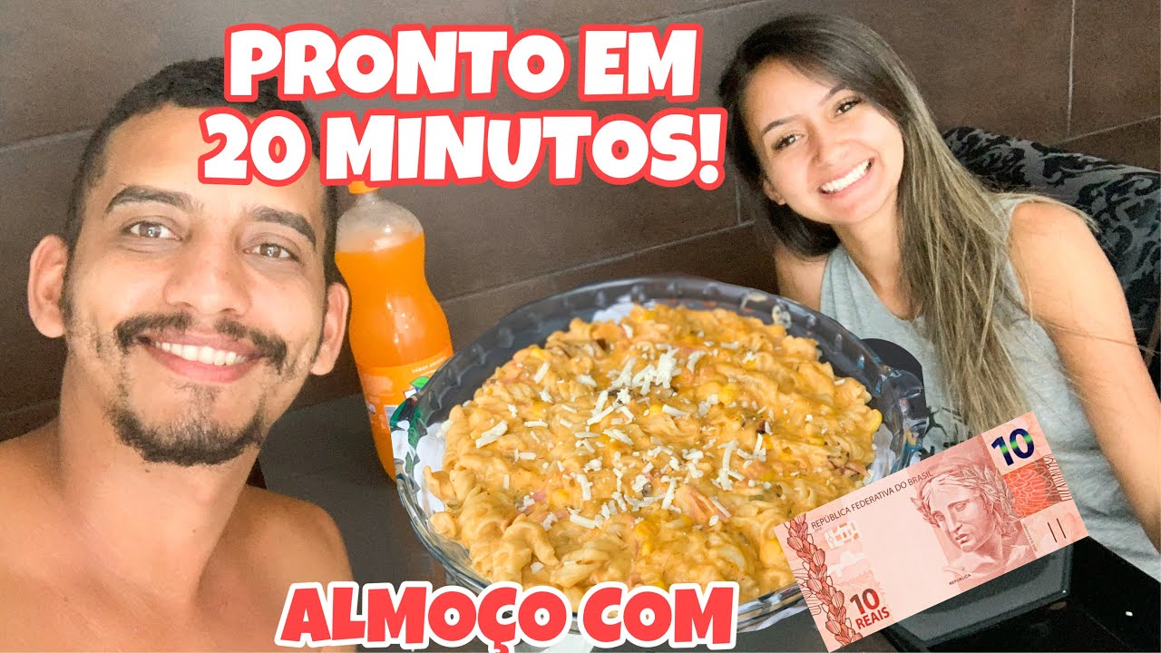 ALMOÇO RÁPIDO E FÁCIL COM 10 REAIS