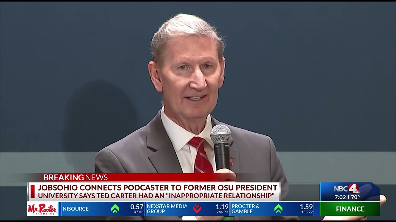 NBC4 Osu President Resigns After Inappropriate Relationship 7:00