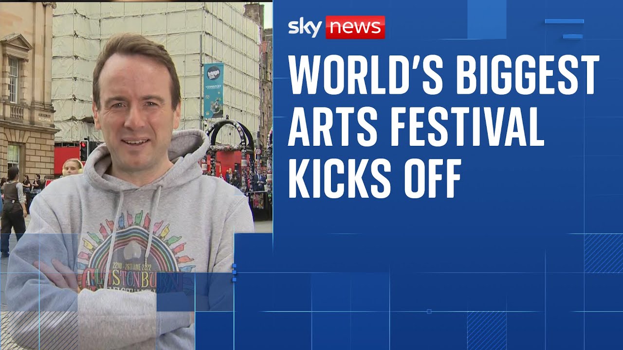 Comedian Matt Forde does impressions of Starmer, Farage and Trump on Sky News