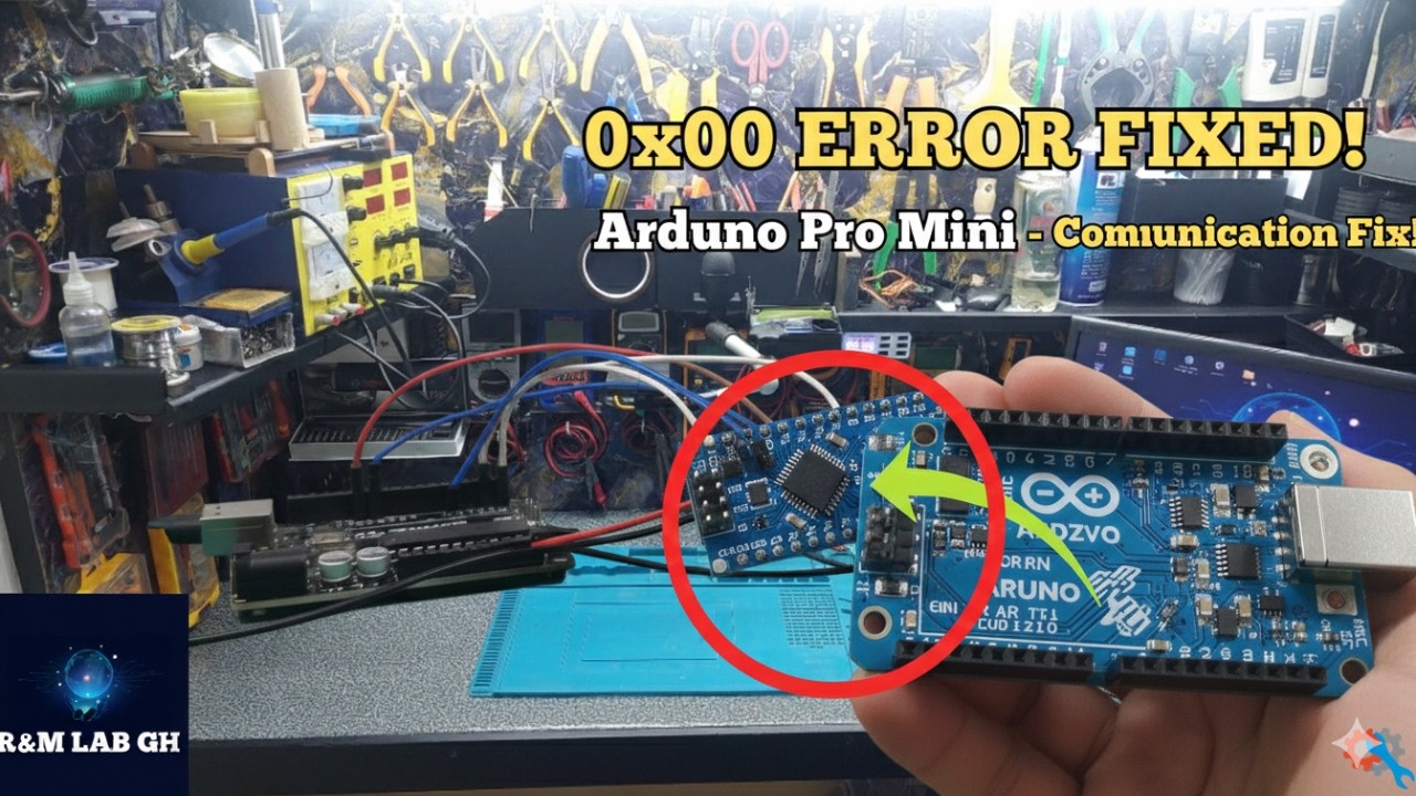 Arduino Pro Mini Communication Error? Here is How to Fix It!