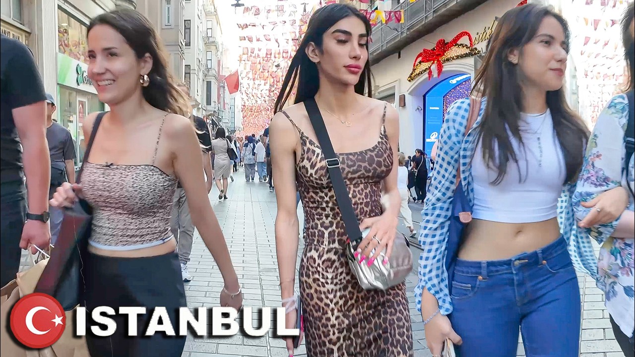 Istiklal Street Walking Tour 2026 | Istanbul's Most Famous Avenue 4K