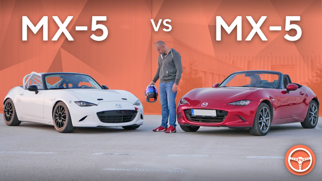 Rovnaké a predsa iné: Mazda MX-5 ND vs Mazda MX-5 ND Racing - volant.tv