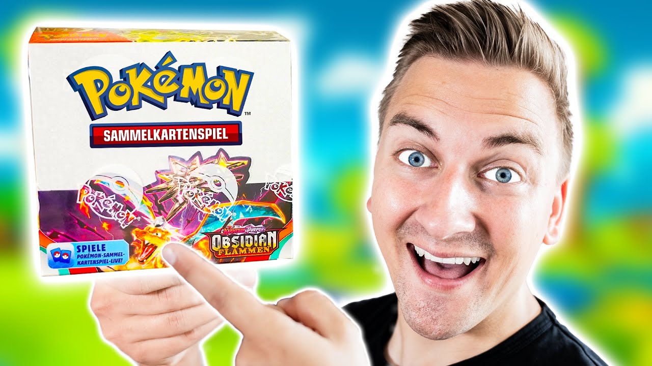 Ich öffne mein ERSTES Obsidian Flammen DISPLAY | Pokémon Booster Opening