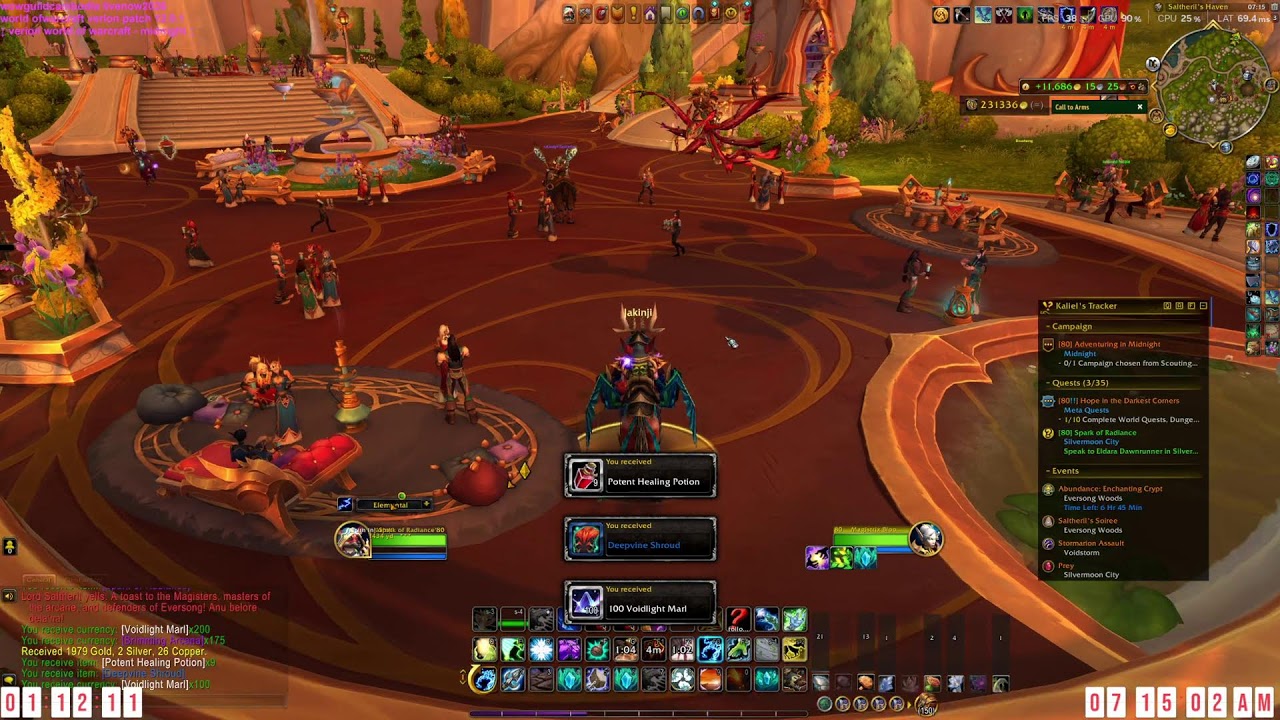 WoWGuild-Battle.net-Gameplay's Live World of warcraft Midnight 04/17/2026