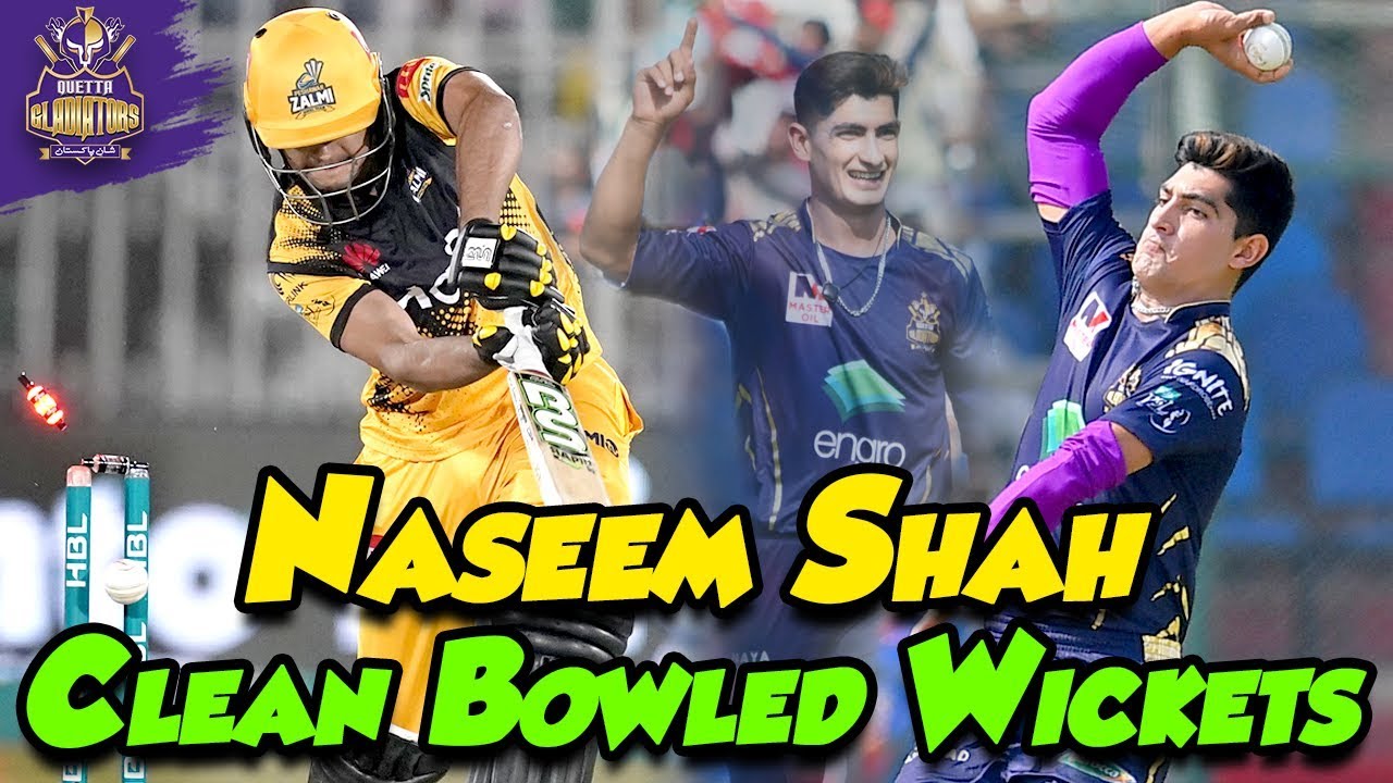 Naseem Shah Clean Bowled Wickets | Best Bowling Spell In PSL 5 | HBL PSL 2020 | MB1