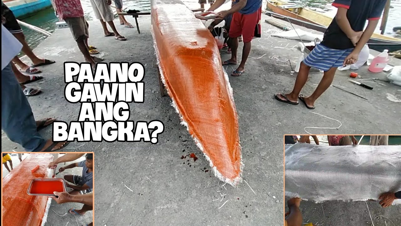😲HOW TO MAKE A FIBER GLASS BOAT? || PAANO GAWIN ANG FIBER GLASS NA BANGKA?