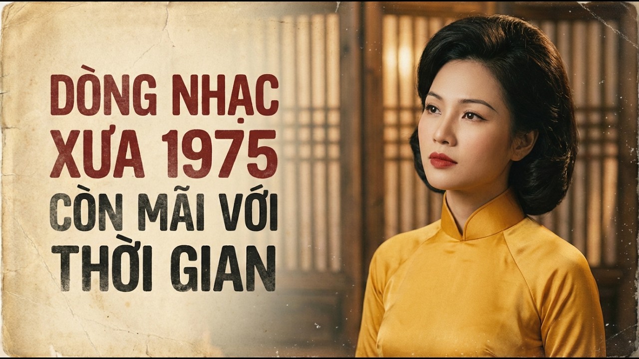 Dòng Nhạc Xưa 1975 Nghe Hoài Không Chán - Nhạc Vàng Xưa Sài Gòn 1975 Bất Hủ Hay Nhất