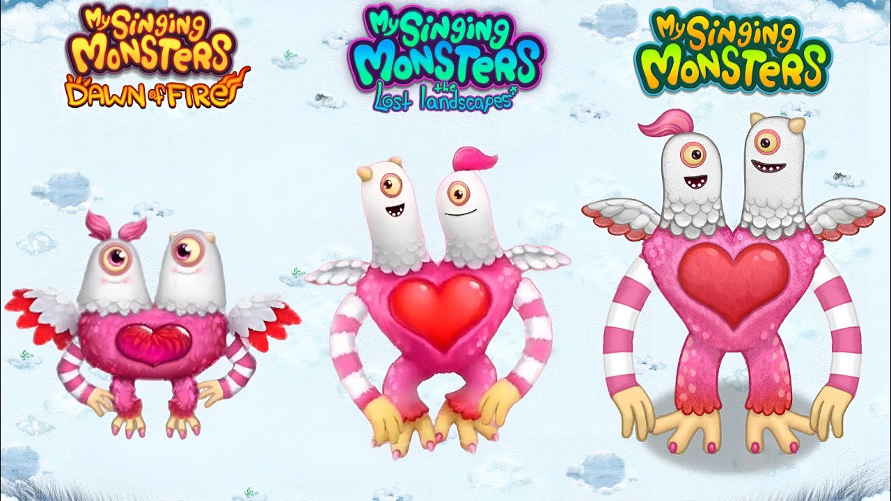 DOF Vs TLL Vs MSM - Seasonal Monsters - Comparison ~ My Singing Monster