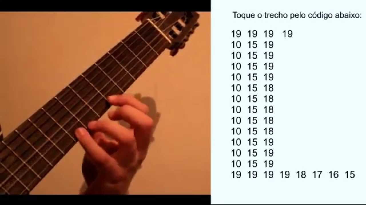 AULA DE VIOLÃO - Como tocar BRASILEIRINHO  -  VIOLÃO D'BOA
